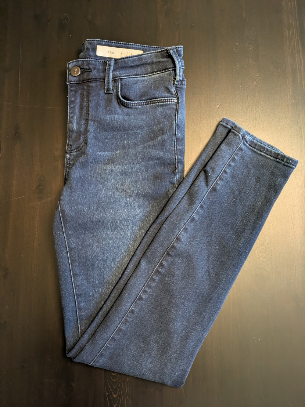 Anthropologie Pilcro and the Letterpress "Serif" Skinny Jeans - Size 28